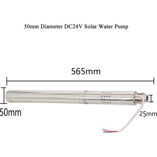 2 inch solar powered pump for well 50mm solar submersible pump kit 2000L/h solar 24v pump mini solar water pump for garden