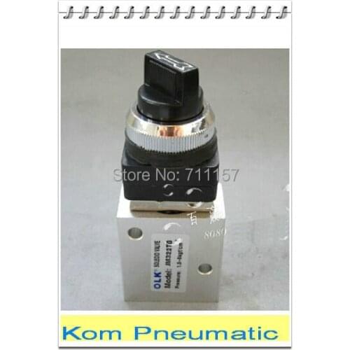 3 Way JM 1/4" Rotary Konb Mechanical Valve Hand Valve Manual control , 2/3 Way JM-05 JM322TB