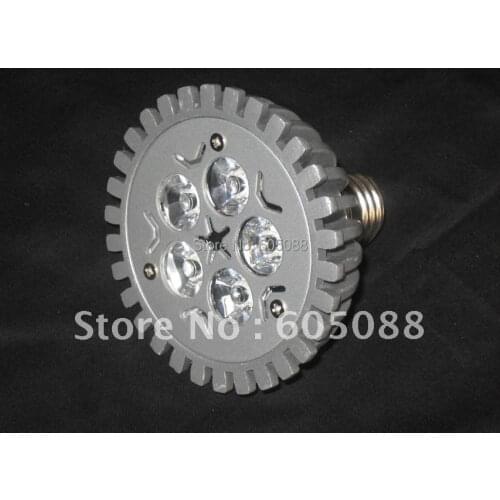 5w epistar high power led par30 lamp,e27 led spotlight,AC85-265v,500lm in white color,CE&ROHS,6pcs/lot hot selling,free shipping