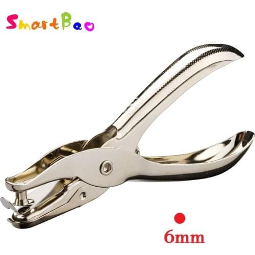 6mm Scrapbooking Plier Puncher 1/4 Inch Circle Card Cut Hole Craft Cardmaking Handcraft Tool Paper Office Statinery Punch School