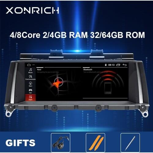 IPS 8 Core 4GB Android 10 Car Radio Multimedia For BMW X3 F25 for BMW X4 F26 Audio Stereo GPS Navigation Head unit monitor F25