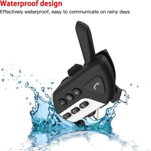 Car Walkie Talkie Waterproof M7 Multi BT Interphone Motorcycle Bluetooth Helmet Intercom Moto Interfones Headset FM MP3