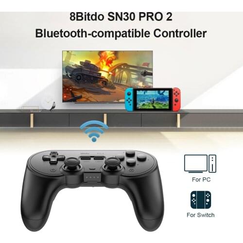 Wireless Controller 8Bitdo SN30 PRO 2 Bluetooth-compatible Controller Wireless Burst Vibration Gamepad for PC Switch Android NEW