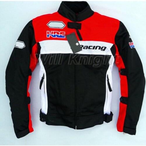 For Honda Motorcycle Summer Breathable Moto Riding Jacket with 5 Protectors