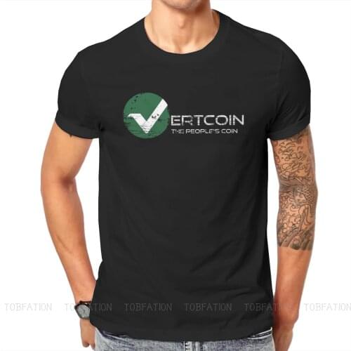 The Peoples Coin Hip Hop TShirt Vertcoin Crypto Cryptocurrency Miners Leisure Size S-6XL T Shirt Summer T-shirt For Men Women