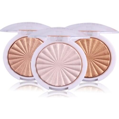 100pcs Makeup Highlighter Powder Brighten Illuminator Shimmer Face Foundation Highlighting Contour Bronze Glow Kit