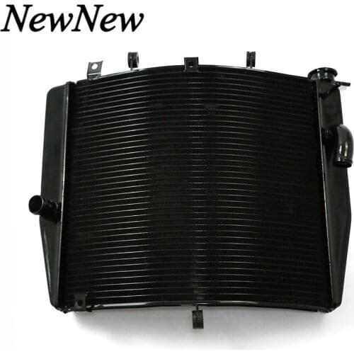 Motorcycle Engine Radiator Water Tank CNC Replace Part Cooling Cooler For Kawasaki Ninja ZX-10R ZX 10R ZX10R 2008-2010 Black