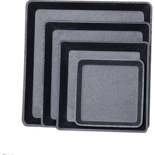 8-41 cm Square Flowerpot Base Water Container Plant Tray Household Indoor Ornament Decor Garden Flower pot Tray Accessories