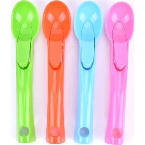 1 pcs Fruit Ice Ball Maker Watermelon Ice Cream Spoon Colorful Ice Cream Scoop Digger Non-Stick