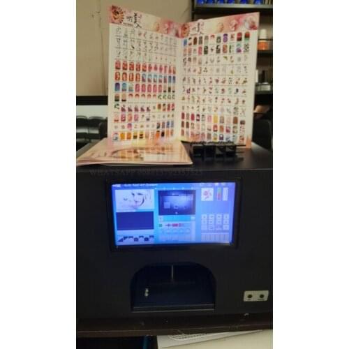 Printing nails machine 3 years warranty nail art tool nail art machine 5 nails printing at the same time wifi and bluetooth