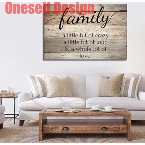 Family love rhinestone picture 5d diamond art kit diy diamond embroidery full set beaded embroidery decoration home wall sticker