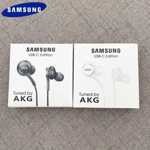 Original Samsung USB C Earphone AKG In-Ear Headsets With Wired Control Mic For Galaxy Note20 S21 S20 Ultra S21 S20 FE A90 A80