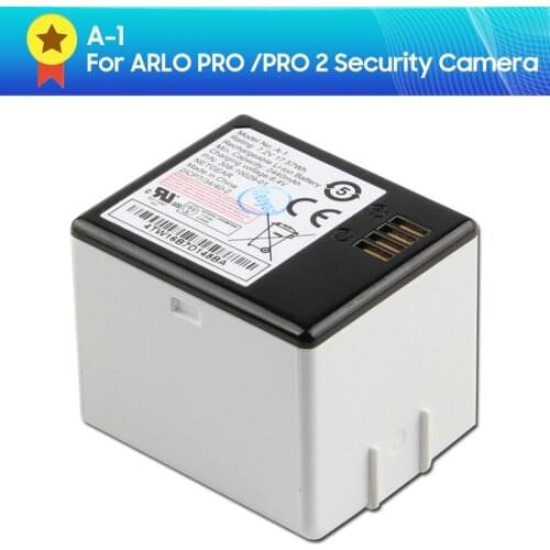 Genuine Replacement Battery A-1 for ARLO PRO /PRO 2 Security Camera 100% Original Battery VMA4400 VMS4230P NETGEAR 2440mAh