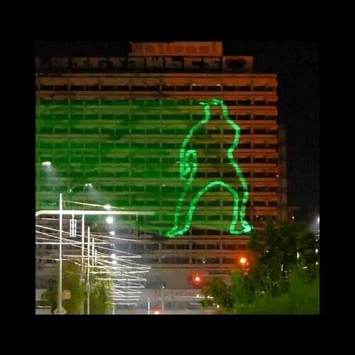 Portable Laser Show Laser Box Remote Rgb Scan Projector Led Strobe Party Stage Lighting Lamp Disco Light