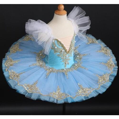 Pink/purple Professional Ballet Dress For Girls Tutu Skirts Belly Dance Costumes Princess Tutu For Children Pancake Dancewear