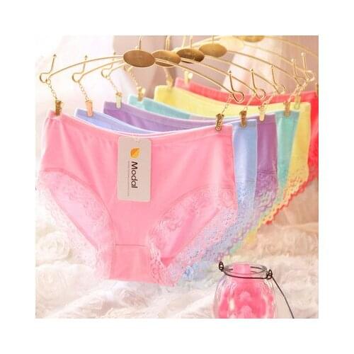 Jian Peng sexy underwear women briefs lady panties breathable lace underpants girl knickers wtih M XL size
