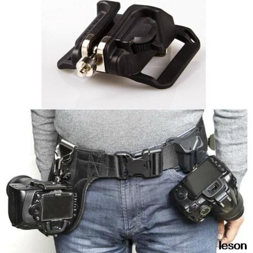 10pcs Camera Quick Strap With Neck Strap 1/4" Screw Mount Waist Spider Holster Shoot Belt Buckle Button Fast Exempt postage