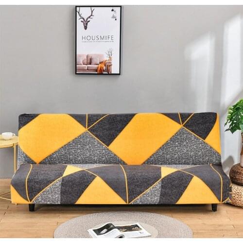 Elastic Sofa Bed Cover Without Armrest All-inclusive Tight Wrap Sofa Covers for Living Room Stretch Couch Cover cubre funda sofa
