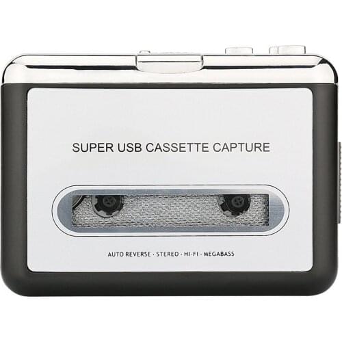 Hot sale USB Cassette Tape Converter Cassette to MP3 Audio capture Music Player Tape to PC Portable Cassette-to-MP3 Converter