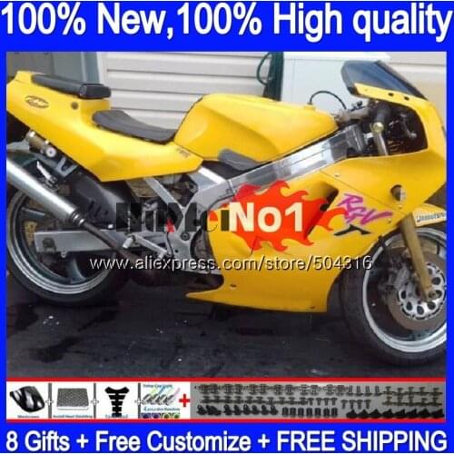 Body For SUZUKI RGV250 SAPC VJ22 RGV-250 VJ21 Sale yellow 41MC.104 VJ 22 RGV 250 1992 1993 1994 1995 1996 92 93 94 95 96 Fairing