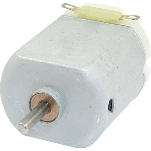 6300-23000RPM 3-6V High Torque Magnetic Electric Mini DC Motor Silver