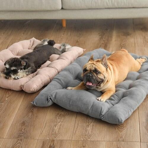 Multi-function dog sleeping pad soft cat sofa pet dog kennel small medium-sized big dog folding mattress pad pet supplies