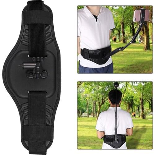 Camera Waist Belt Strap Mount Holder for GoPro Fusion DJI Osmo Insta360 ONE X