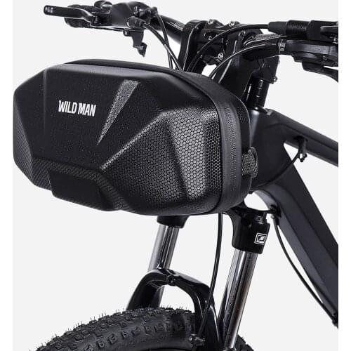 3.5L MTB Bicycle Front Bag Hard Shell Waterproof EVA Road Bicycle Front Rack Hanging Storage Bags Outdoor Cycling Accessories