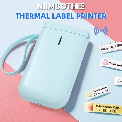 Niimbot D11 Portable Handheld Thermal Label Printer Bluetooth Label Maker Portable Pocket Wireless Label Printer for Office Use
