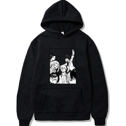My Hero Academia Hoodies Fashion Winter Sweatshirt Unisex Clothes