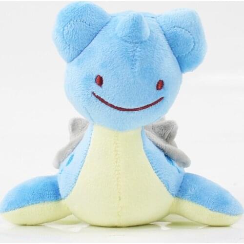14cm Pokemon Anime Dragonite Lapras Plush Stuffed Dolls Toys