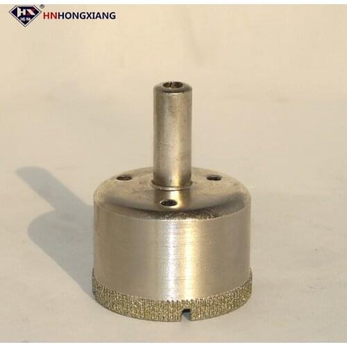 18mm small size electroplated diamond drill bit for drilling glass holes