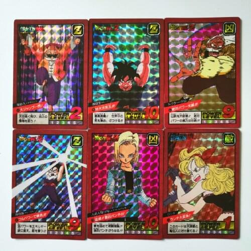 43pcs/set Super Dragon Ball Z Fighting 2 Reissue Heroes Battle Card Ultra Instinct Goku Vegeta Game Collection Cards