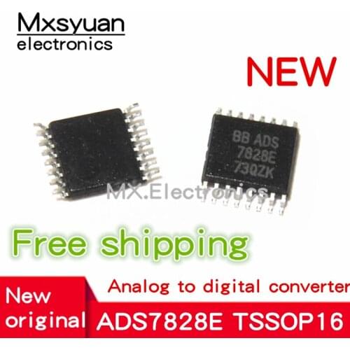 5~10PCS ADS7828E ADS7828EB ADS7828 TSSOP16 New original Analog to digital converter