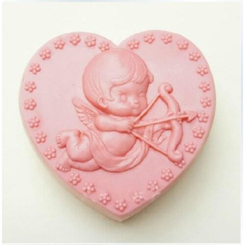Cupid 50368 Craft Art Silicone Soap mold Craft Molds DIY Handmade soap molds