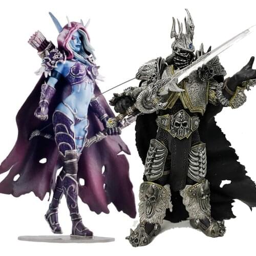WoW The Lich King Demon Hunter Action Figure Collectible Model Toy 7inch 18cm