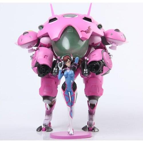 Hot Game OW D.VA and mecha Action Figure Model Geschenken Collectie Tracer PVC 23 CM game figuur