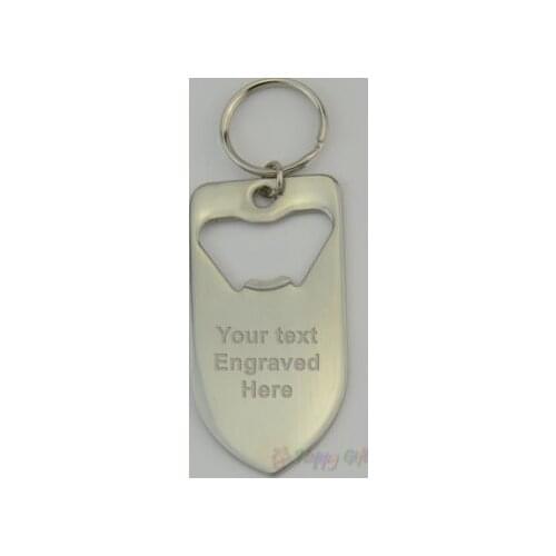 Hot sales custom Engraved Bottle Opener cheap Personalised Custom metal Bottle Opener low price custom made you own Logo Opener