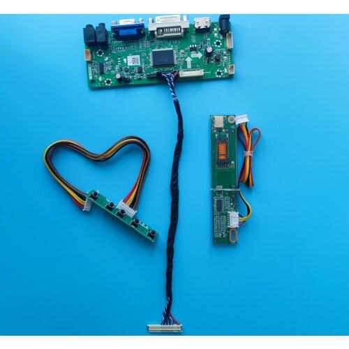 Kit for N170C2-L02 VGA Signal 1 lamps LVDS Display Panel Controller board DVI HDMI 30pin 1440X900 Screen Driver 17"