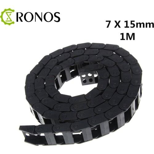 Small Towline 7 x 15mm 7*15mm Diameter 10 * 13 Automatic Machine Threading Tank Chain CNC Chain Bridge
