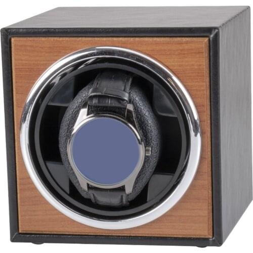 Mini USB Single Watch Winder Case Holder for Mechanical Watch Carbon Fiber