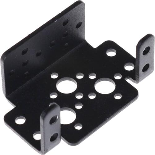 Aluminum Multifunction Servo Bracket For MG995 MG996r Universal Support Robot Steering Gear Bracket