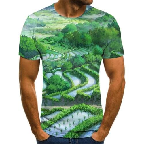 Fashion Three-Dimensional Vortex 3D Print Men‘s T Shirt Summer O-Neck Casual Short Sleeve Unisex Oversized T-Shirt Tops Tee 6XL