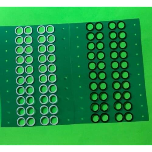 50pcs/lot New For ipad 5 for ipad air 2 Home Button Holding Gasket Rubber Spacer Adhesive Sticker