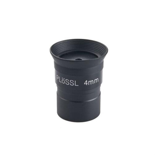 Agnicy 1.25 Inch Series 500 PLOSSL PL 4mm Eyepiece FMC Multilayer Broadband Coating Full-metal Optical Lens Eyepiece