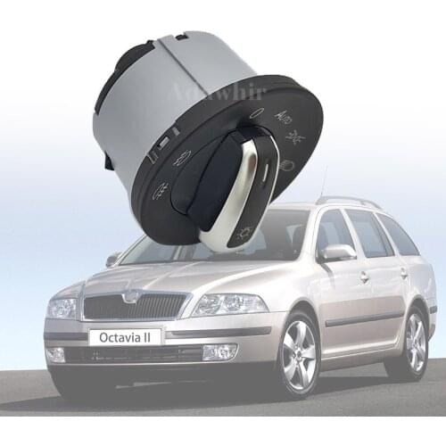 Control Fog Head light Lamp Switch 1Z0941431K Headlight Switch Car Accessories For Skoda Octavia Ii 04-13 Car Accessories