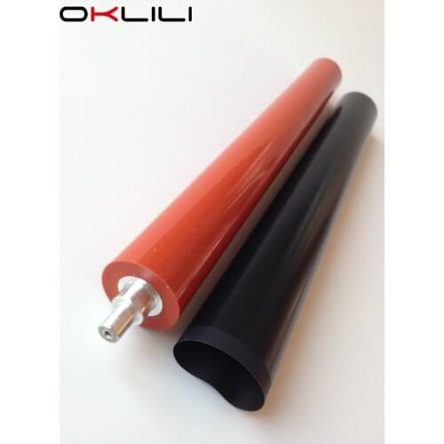 Lower Pressure Roller + Fuser film sleeve for Lexmark E260 E360 E460 E462 X264 X363 X364 X463 X464 X466 for Dell 2330 2350 3330