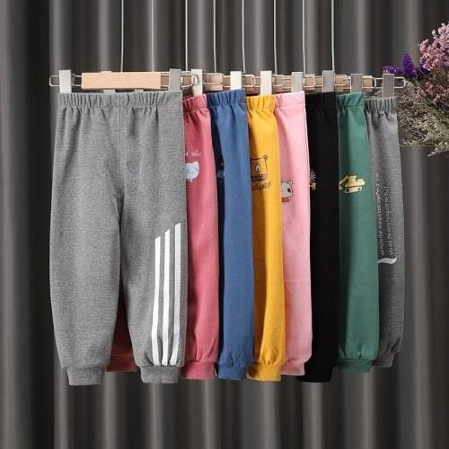 2020 Children Casual Pants Kids Baby Boy Girl Trousers For Sports Clothing Toddler Bottoms Infant Baby Clothes Pants Legging