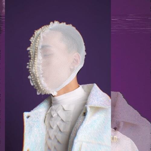 Gogo Dance Accessories Prospective Outfit Western Wear DS DJ Clubwear Stage Costume Drag Queen Costumes Designer Clothing DL7606