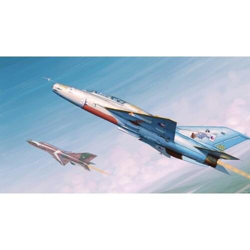 Trumpeter 02865 1/48 MIG-21UM Aircraft Fighter Warplane Airplane Model Kit TH07222-SMT6